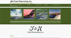 Desktop Screenshot of jkfoamfab.com