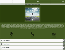 Tablet Screenshot of jkfoamfab.com